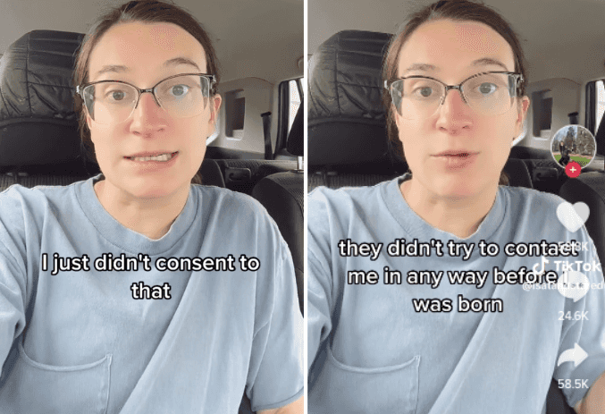 “I did not consent”: TikToker says she sued parents for having her without permission