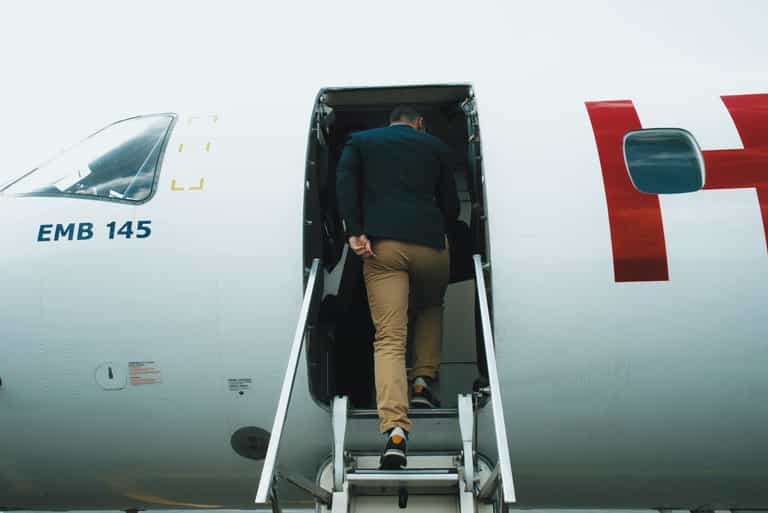 Passengers horrified after man opens plane door mid-flight