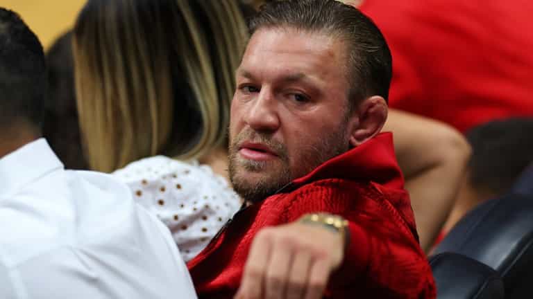 Conor McGregor’s lawyer denies ‘false’ assault allegations at NBA Finals