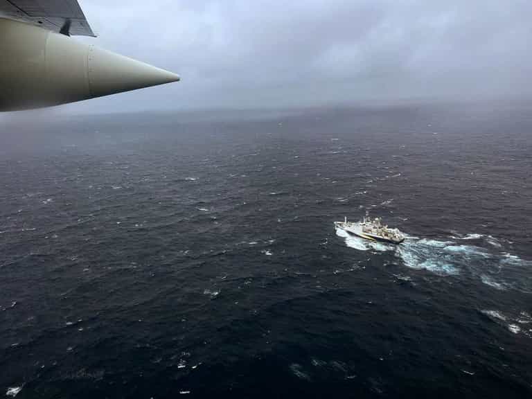 Pieces of the imploded Titanic submersible brought to shore