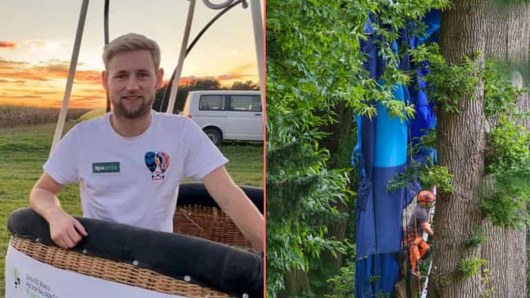 Tributes pour in for airline pilot who died after homemade hot air balloon burst