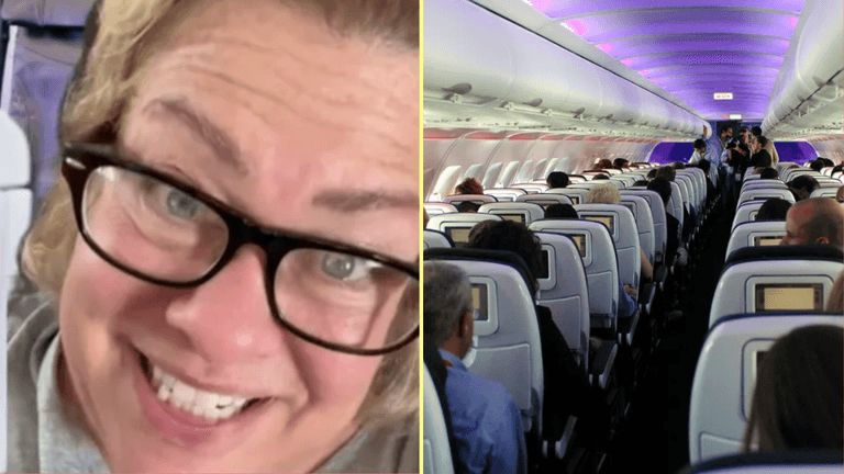 Mum gets brutal revenge on plane passenger who refused to let her sit with her kids