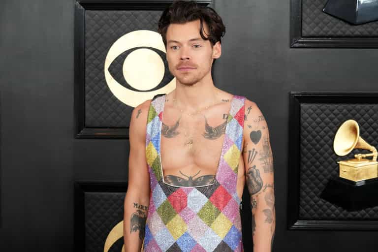 Harry Styles makes rare public appearance with his new girlfriend