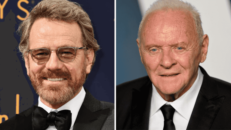 Sir Anthony Hopkins penned letter of praise to Bryan Cranston after watching Breaking Bad