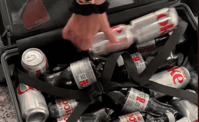 American brings entire suitcase of Diet Coke on holiday thinking Europe doesn’t sell it