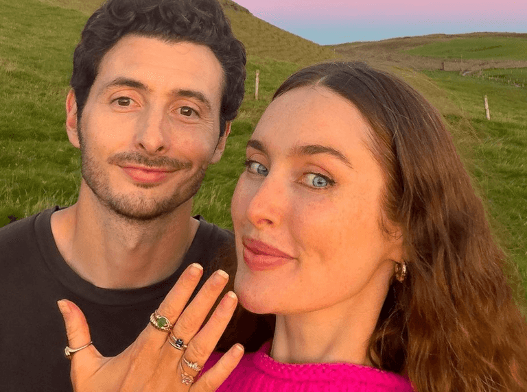 Roz Purcell reveals she’s engaged to longterm partner Zach Desmond
