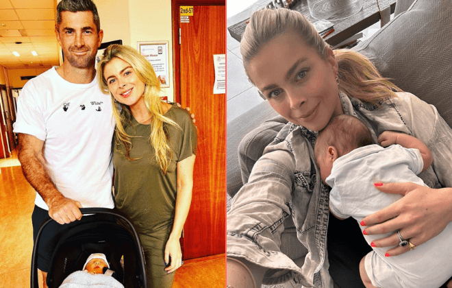 Jess Redden issues update after her baby boy is hospitalised for 7 nights