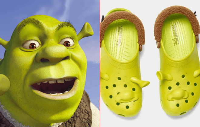 Crocs are releasing Shrek clogs and we’re not sure how we feel about it