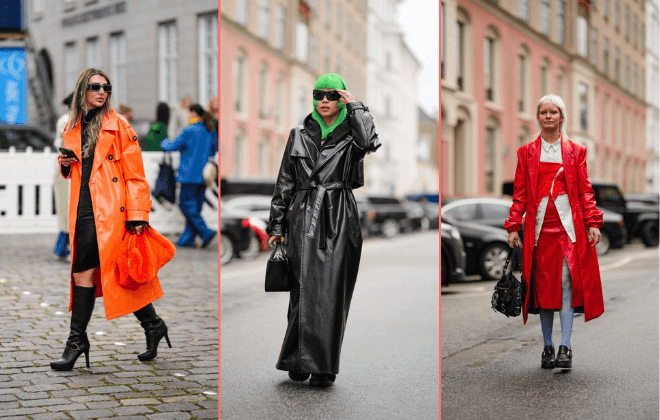 Fashion: Leather trench coats are going to be an autumn wardrobe staple