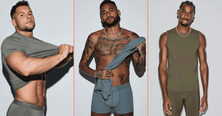 Kim Kardashian breaks website records with SKIMS menswear launch Kim Kardashian breaks website records with SKIMS menswear launch