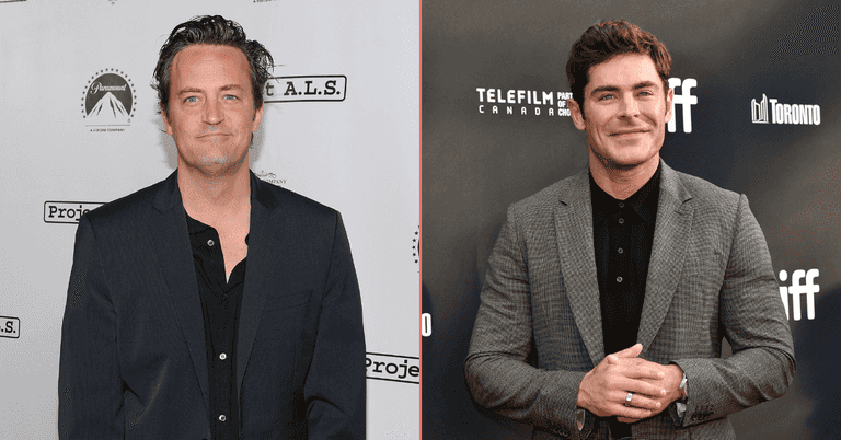 Matthew Perry wanted Zac Efron to play him in a biopic he was working on Matthew Perry wanted Zac Efron to play him in a biopic he was working on