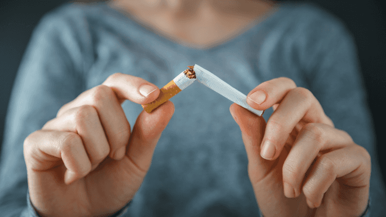 ‘I’m trying to quit smoking and it’s tougher than I thought’