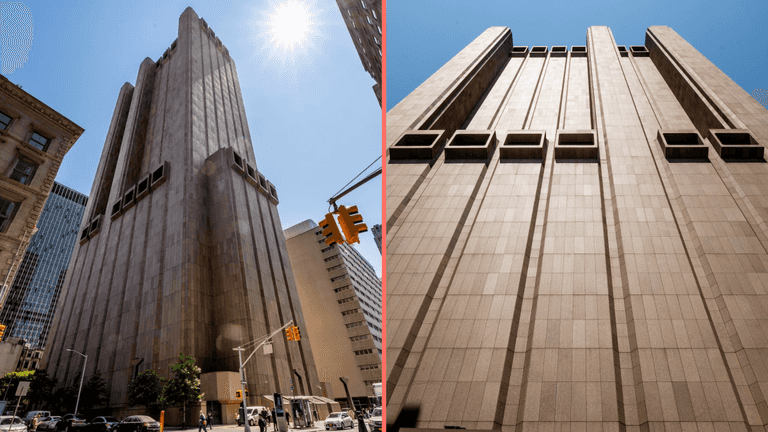 Dark secret behind mystery windowless skyscraper that’s gone viral