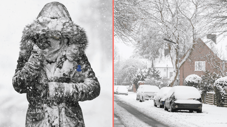 Weather warning issued for several counties over possible snow