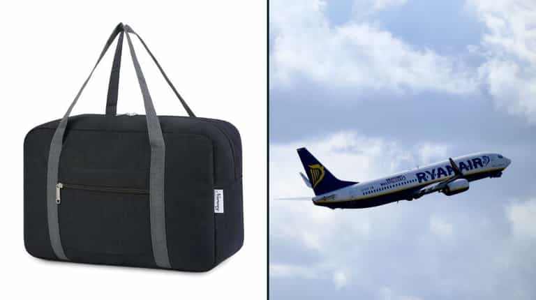 ‘Perfect’ cabin bag designed to fit Ryanair flights drops to €11 in Black Friday deal ‘Perfect’ cabin bag designed to fit Ryanair flights drops to €11 in Black Friday deal