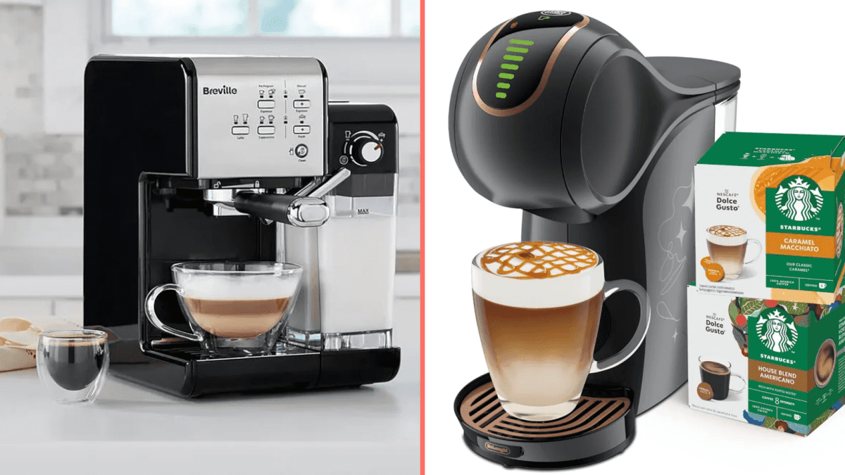 Top of the range coffee machines given major discount for limited time