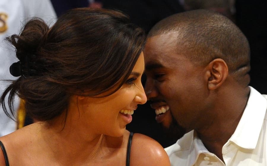 Kim Kardashian & Kanye West Spending the Night Watching Cartoons… Aaaw…