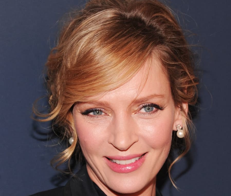 New Mom Uma Thurman Steps Out With New Baby Days After Giving Birth
