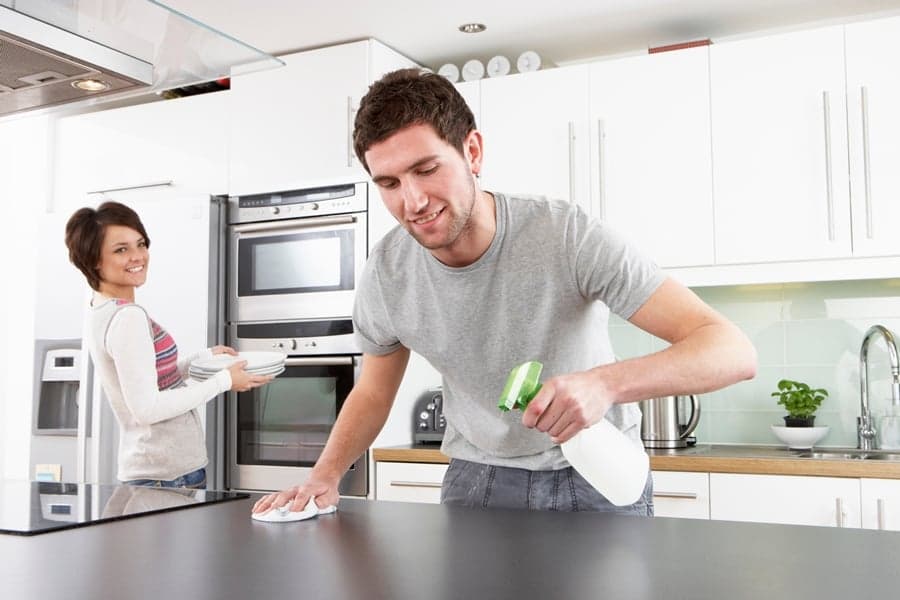 Well…Here’s One Way to Make Him Help With the Housework…