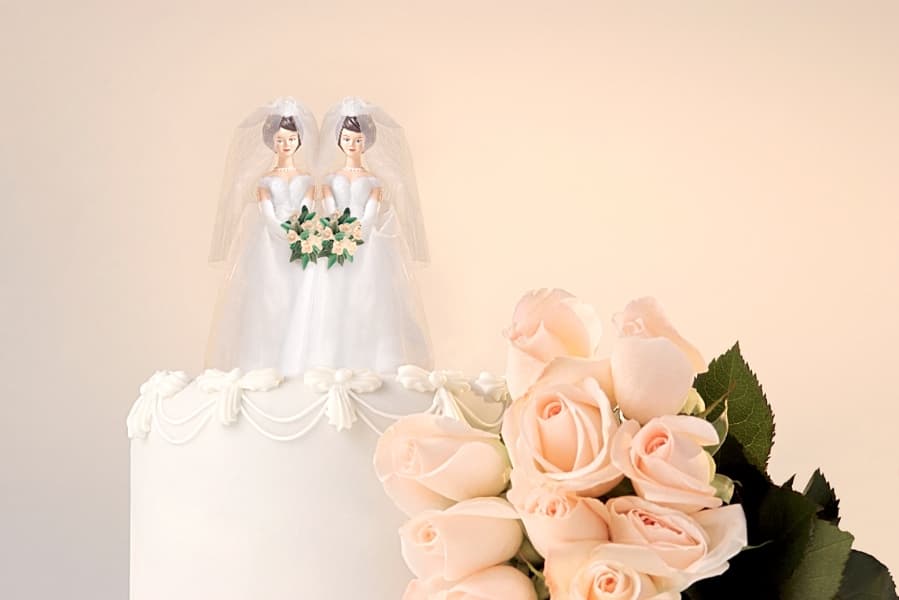 Over Seven Hundred Gay And Lesbian Couples Walk Down The Aisle
