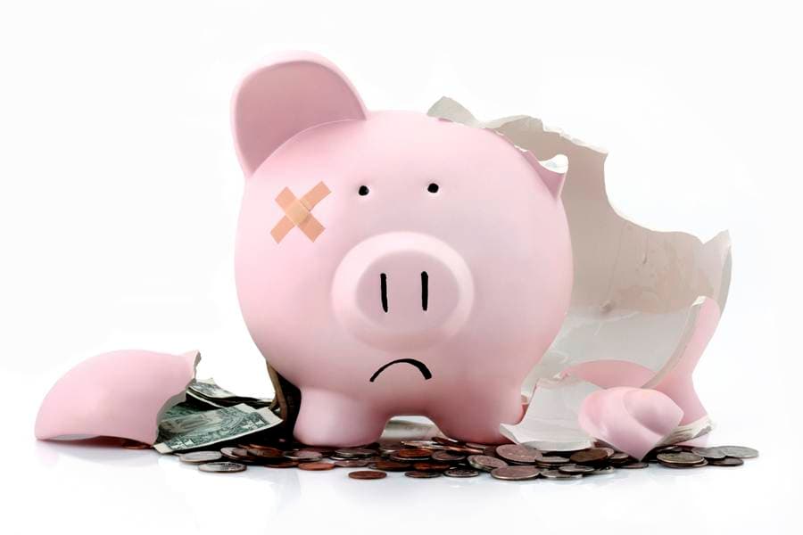 Saving for a Rainy Day? Not Likely! 4 out of 10 People Have no Money Left to Put Away