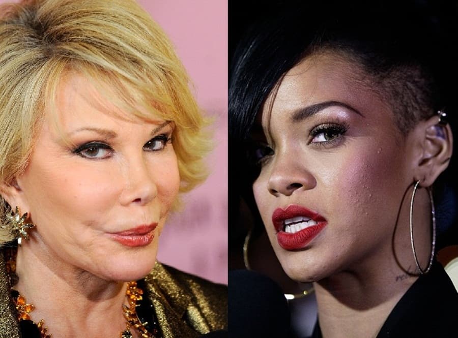 Joan Rivers And Rihanna Go Head-To-Head In Twitter Spat