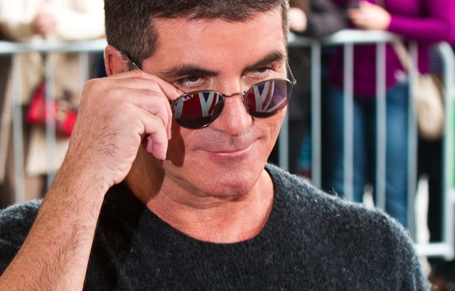 David Walliams and Sir Elton John Moon Music Mogul Simon Cowell on Recent Holiday