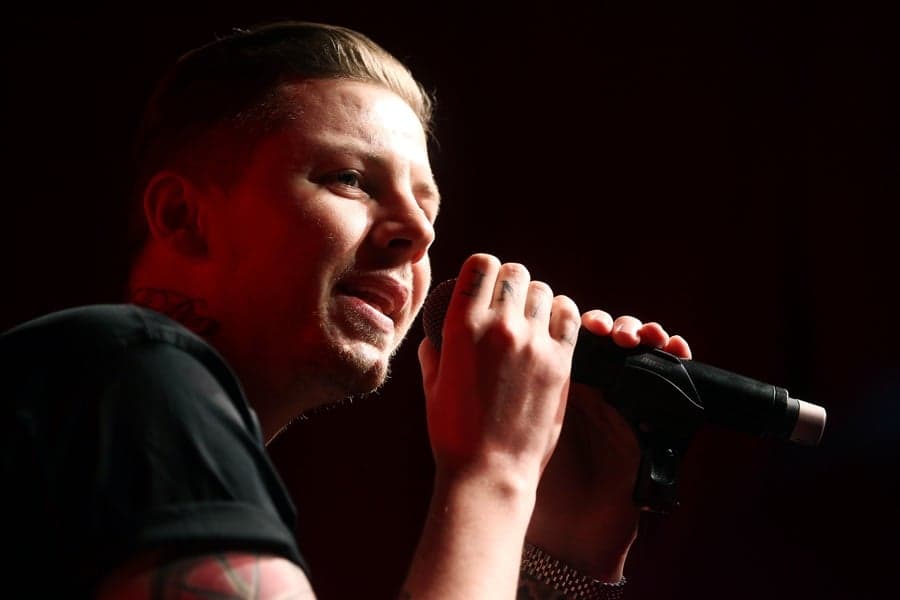 Professor Green is Seeing Red with Record Label