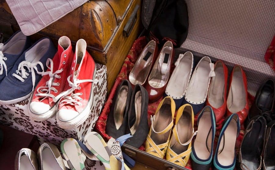 Barmy ‘Shoe-Lady’ Breaks Her Own World Record Obsession