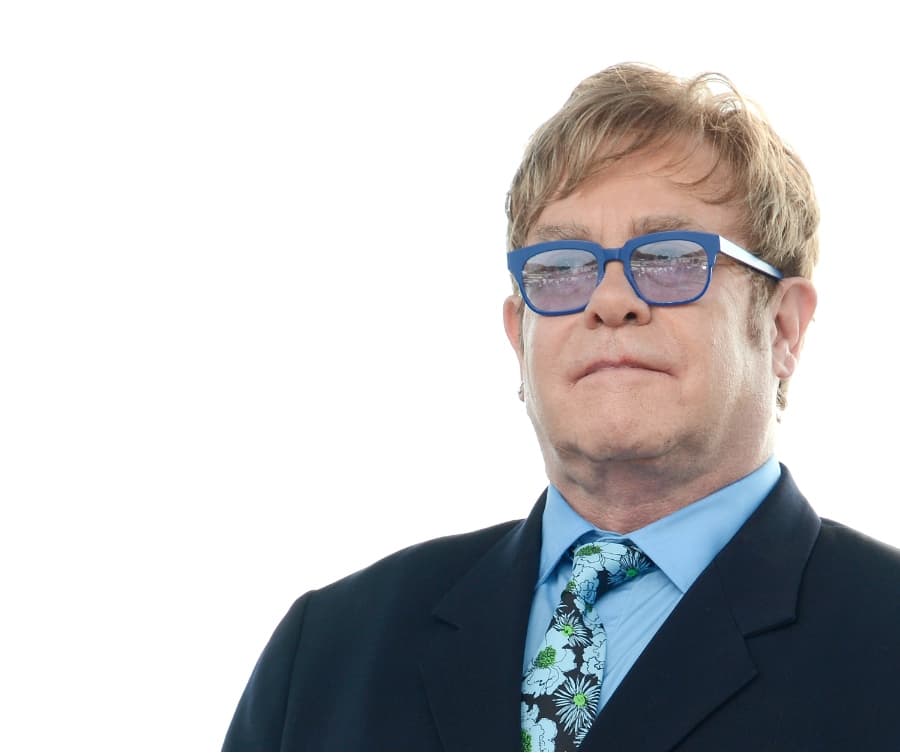 Sir Elton John Wants David Beckham to Give His Son Football Lessons