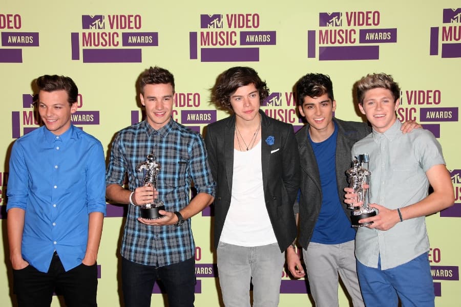 The One Direction Boys Make a Major Fashion Blunder at James Cordon’s Nuptials