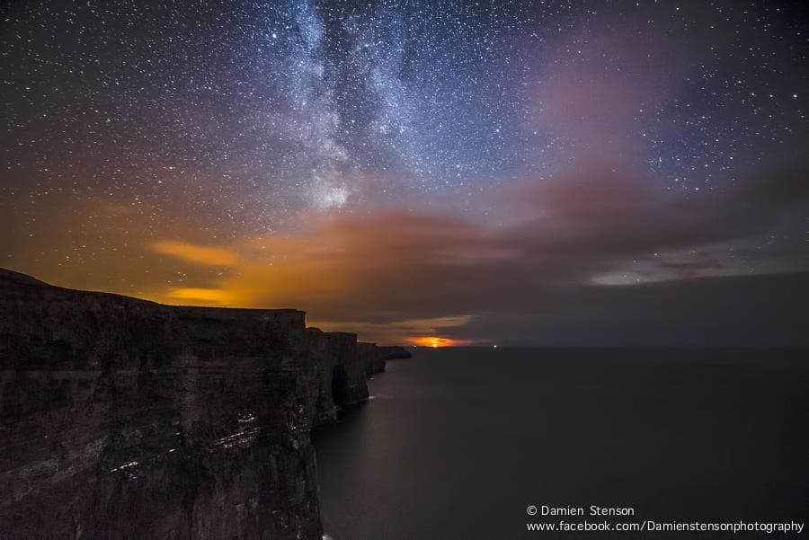 The Banner County and the Sky of Diamonds – Incredible Picture of The Milky Way Taken in Clare