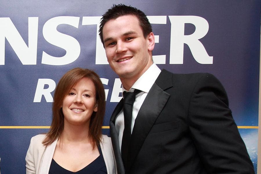 Leinster Rugby Star Proposes to Childhood Sweetheart