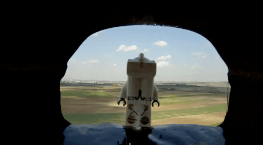 Everything is Better with Lego… ‘Stratos Jump Successful’, Toy Style
