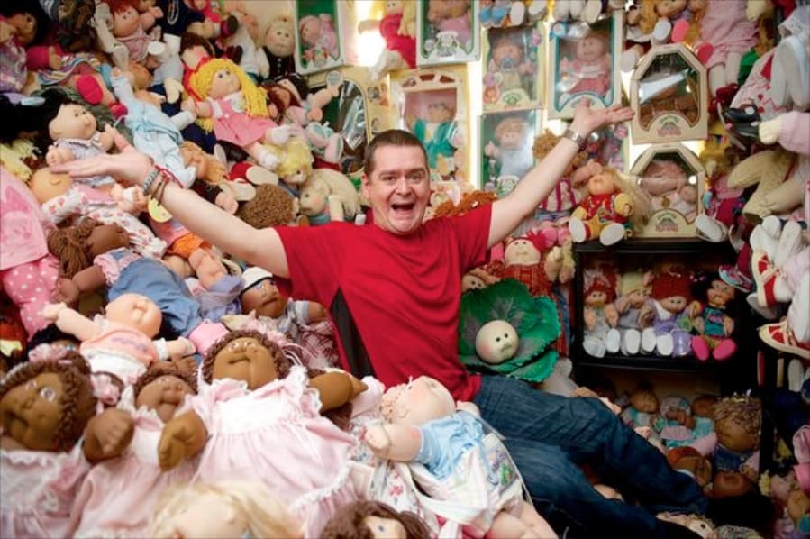 Young at Heart Dan Reveals His Worrying Cabbage Patch Kid Collection to The World