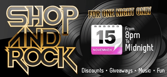 Dundrum Shop & Rock – The Full List of Discounts for Shoppers!