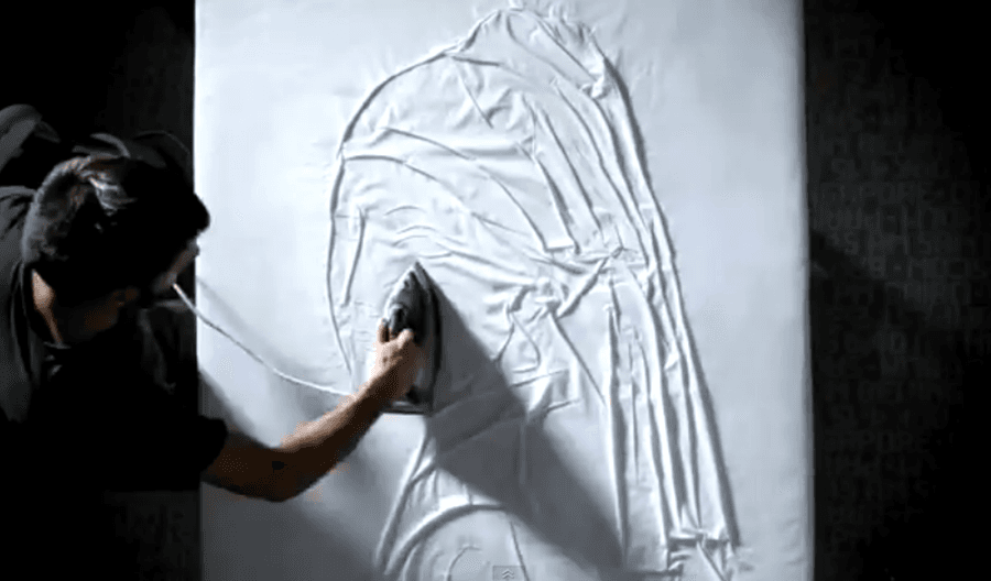 Think You’re A Dinger At The Ironing?! Watch This Guy Do His Crease Thing…
