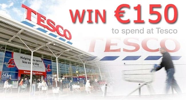 WIN: Tesco Voucher Worth €150 with freeprizedraws.ie