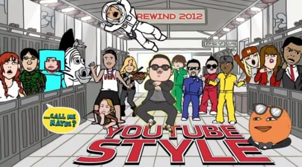 Rewind YouTube Style 2012 – Top Viral Videos of the Year Get Together