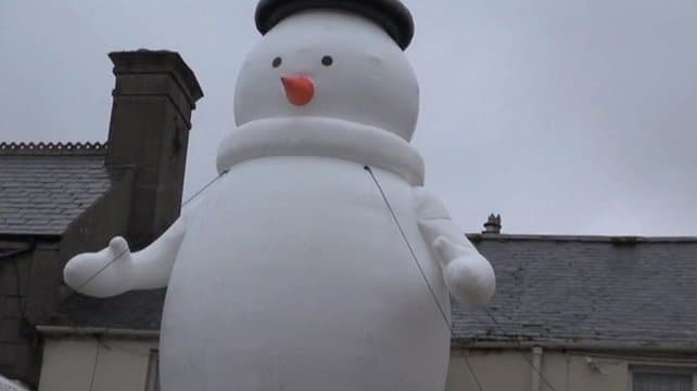 Snowy Lives to Fight Another Day – The Wicklow Snowman is Returned