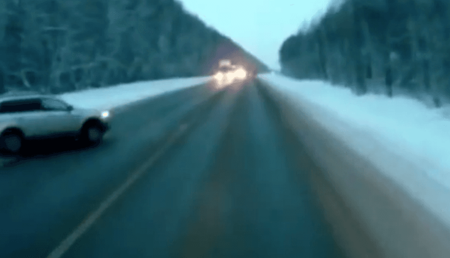 Jaw-Dropping Footage Shows Baby Girl Survive Car Crash In Russia