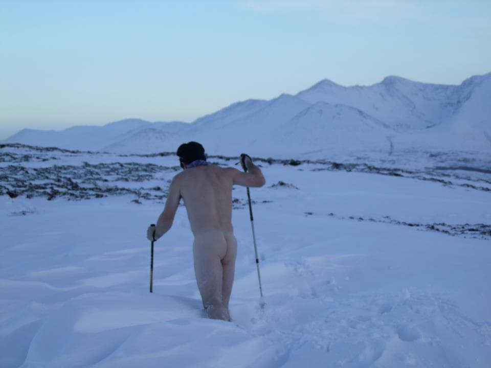Lovely Moon Out Today. So This Is How They Go Hillwalking In Kerry…