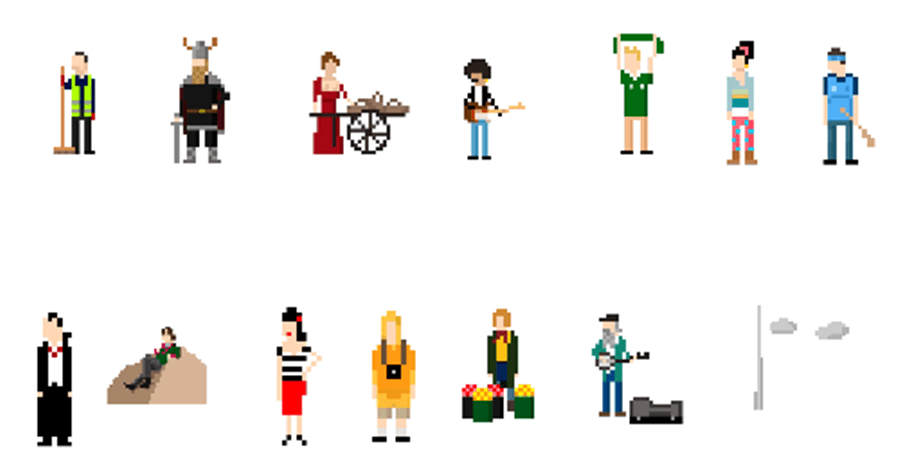 Girls In Pyjamas, Street Cleaners And The Stiffy By The Liffy: Yer Aul Capital City In Icons