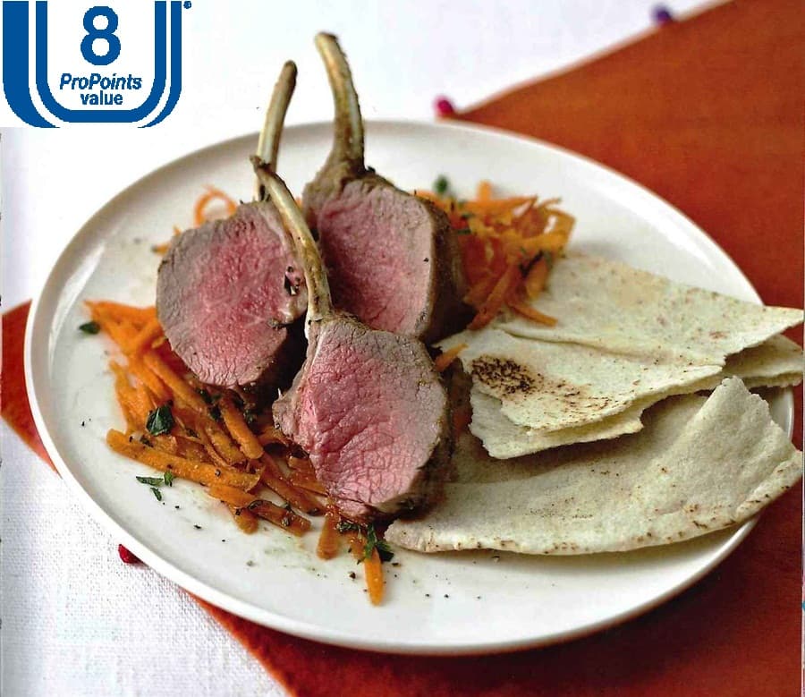 Weight Watchers Recipe Of The Week: Mechoui Lamb With Carrot Salad