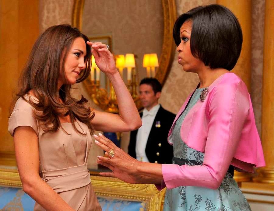 Has Michelle Obama Been Taking Beauty Advice From Kate Middleton?