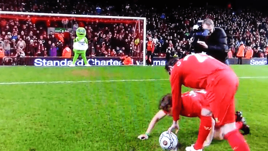VIDEO: This Is Why You Shouldn’t Lean Too Close To The Ball John Bishop, Ouch