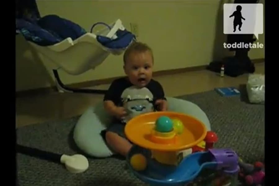 Baby Gets A New Toy & Just Can’t Cope With The Excitement Of It All