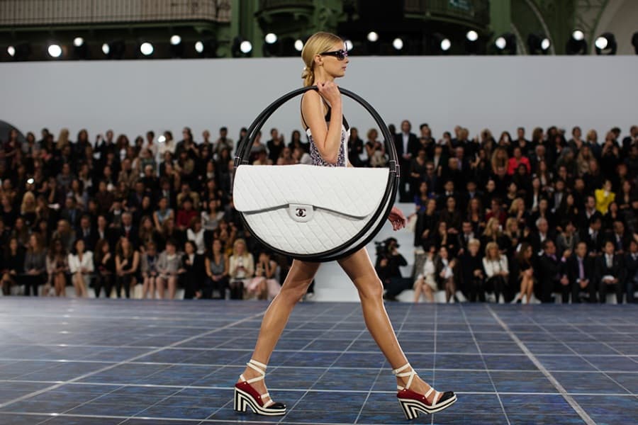 Chanel’s Hula Hoop Bag Gets Its Debut On The Streets Of New York