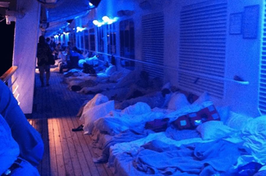 Passengers Safe On Land, But Photos Of Sewage-Filled Ship Experience Begin To Circle Online