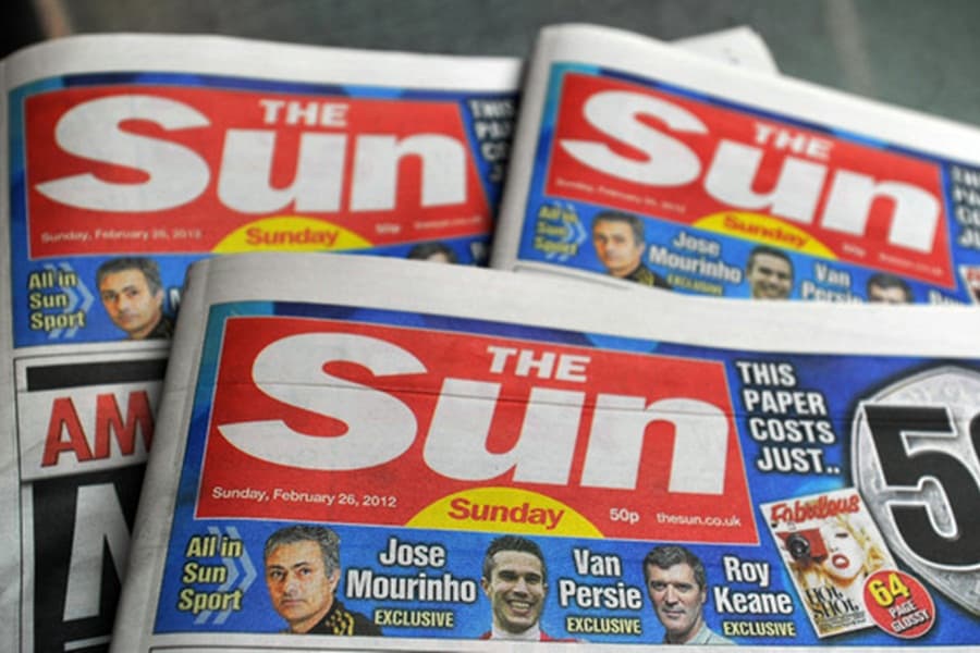 Have You Seen The Front Page Of The Sun Today?